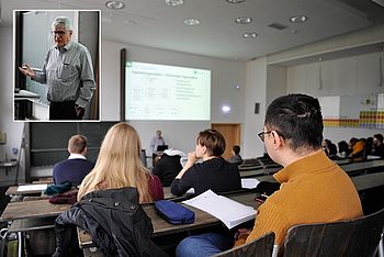 Studierende in einer Vorlesung